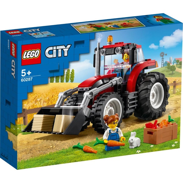 ასაწყობი კონსტრუქცია Lego 60287 City Tractor, Prefabricated Construction