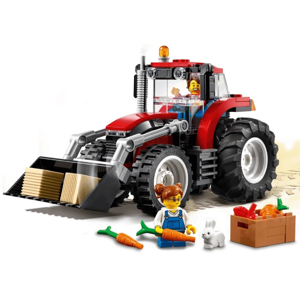 ასაწყობი კონსტრუქცია Lego 60287 City Tractor, Prefabricated Construction