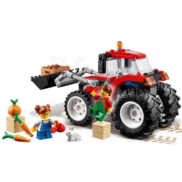 ასაწყობი კონსტრუქცია Lego 60287 City Tractor, Prefabricated Construction