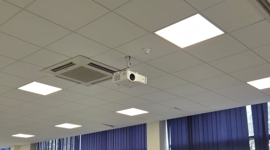 Kutaisi University City - Delivery and installation of 16 laser projectors