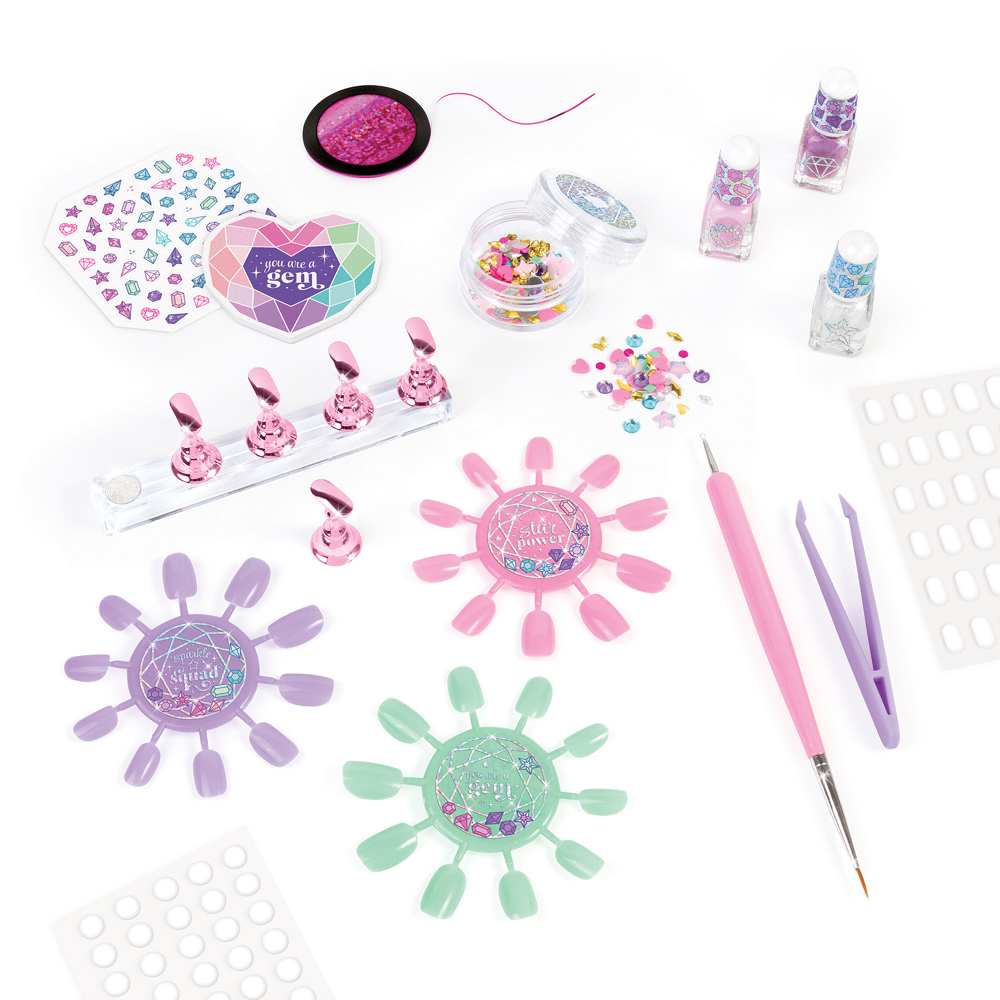 ფრჩხილის ლაქის ნაკრები Make It Real 2469MR, Everything Bling Nail Styling Set