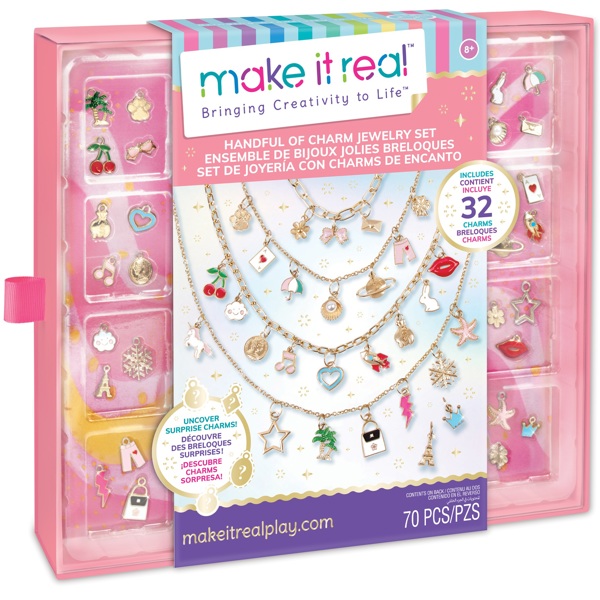 Handful of Charms DIY Necklace Kit Make It Real 1719MR