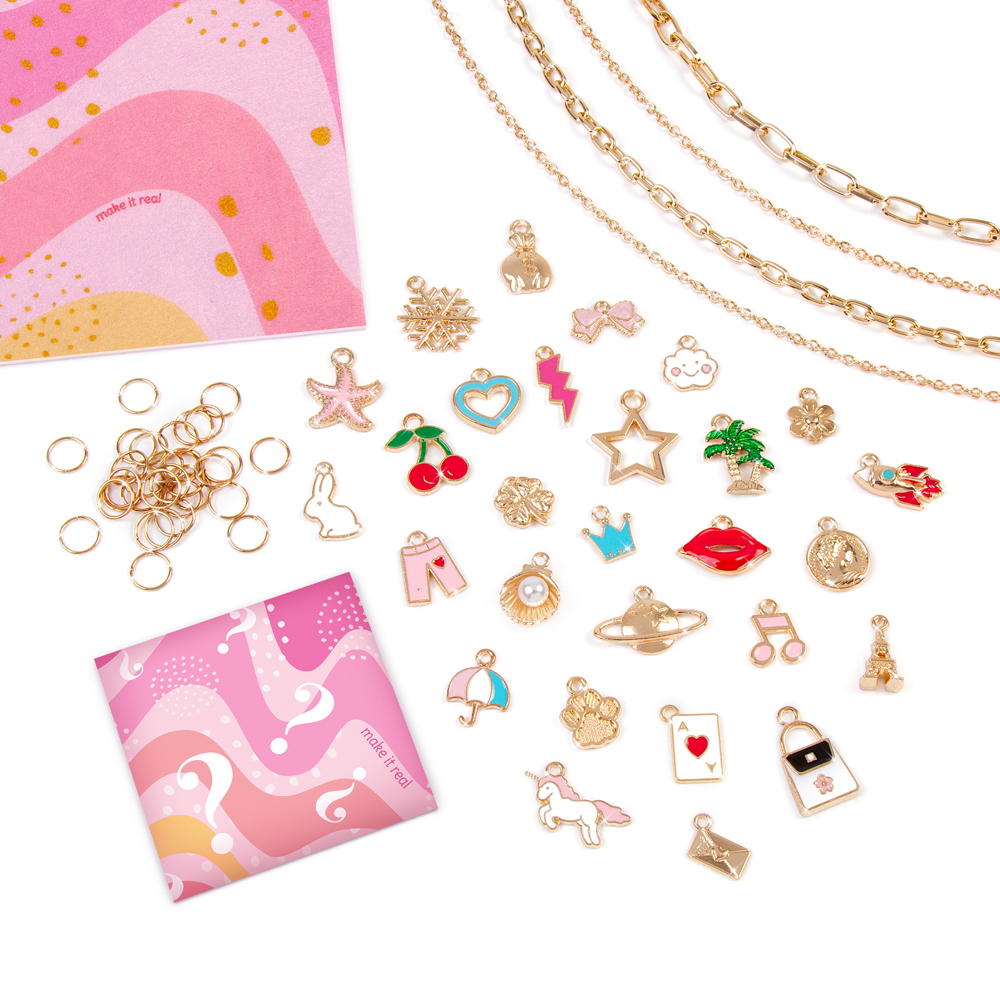 Handful of Charms DIY Necklace Kit Make It Real 1719MR