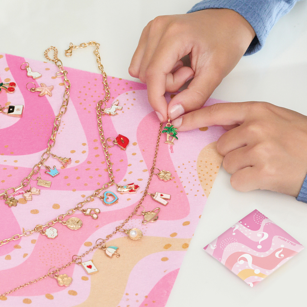 Handful of Charms DIY Necklace Kit Make It Real 1719MR