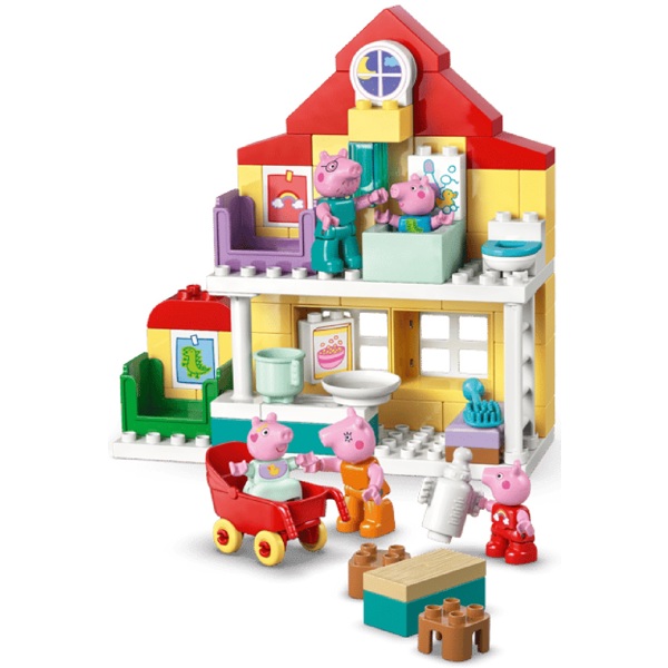 ასაწყობი კონსტრუქცია Lego 10467 DUPLO Peppa Pig Family House, Prefabricated Construction