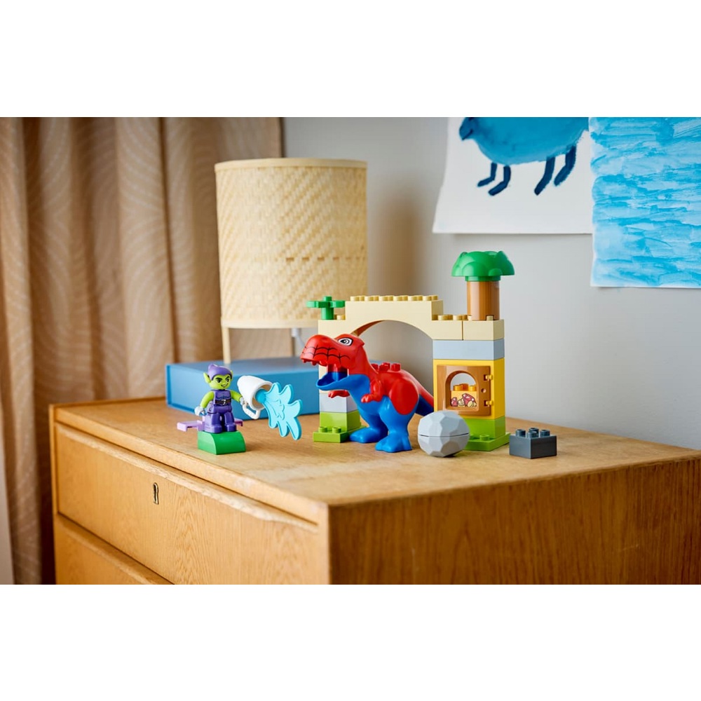 Prefabricated Construction Lego 10463 DUPLO Disney Dinosaur Spidey-Rex vs. Green Goblin
