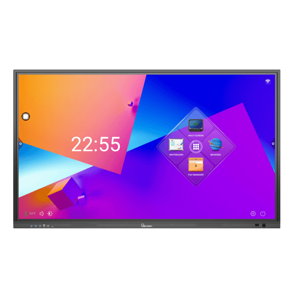 ინტერაქტიული ეკრანი Allscreen Interactive Flat Panels SB-65A14-8/128, 65” 4K, Android 14, RAM 8GB, 128GB, Smart Board, Black