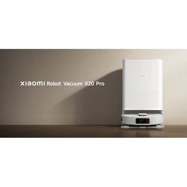 Robot Vacuum Cleaner Xiaomi bhr8859eu X20 Pro D102GL, 7000Pa, LDS, White