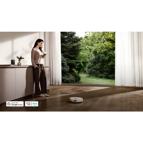 Robot Vacuum Cleaner Xiaomi bhr07xbeu H40 (OV51), 10000Pa, LDS, White