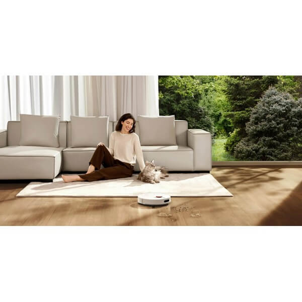 Robot Vacuum Cleaner Xiaomi bhr07xbeu H40 (OV51), 10000Pa, LDS, White