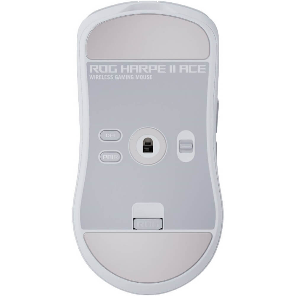 მაუსი Asus 90MP0490-BMUA10 ROG HARPE II ACE, Wireless, Bluetooth, USB, Gaming Mouse, White