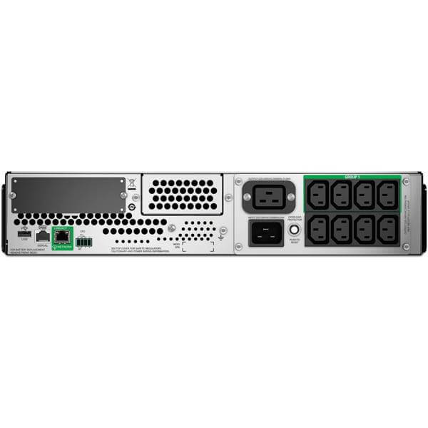 UPS APC smt2200rmi2uc Smart-UPS, Line interactive, 2200VA/1980W, USB, LCD, Black