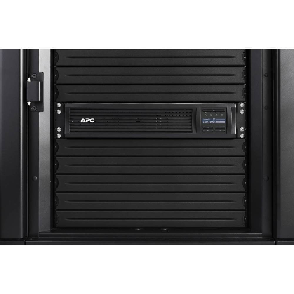 უწყვეტი კვების წყარო APC smt2200rmi2uc Smart-UPS, Line interactive, 2200VA/1980W, USB, LCD, UPS, Black