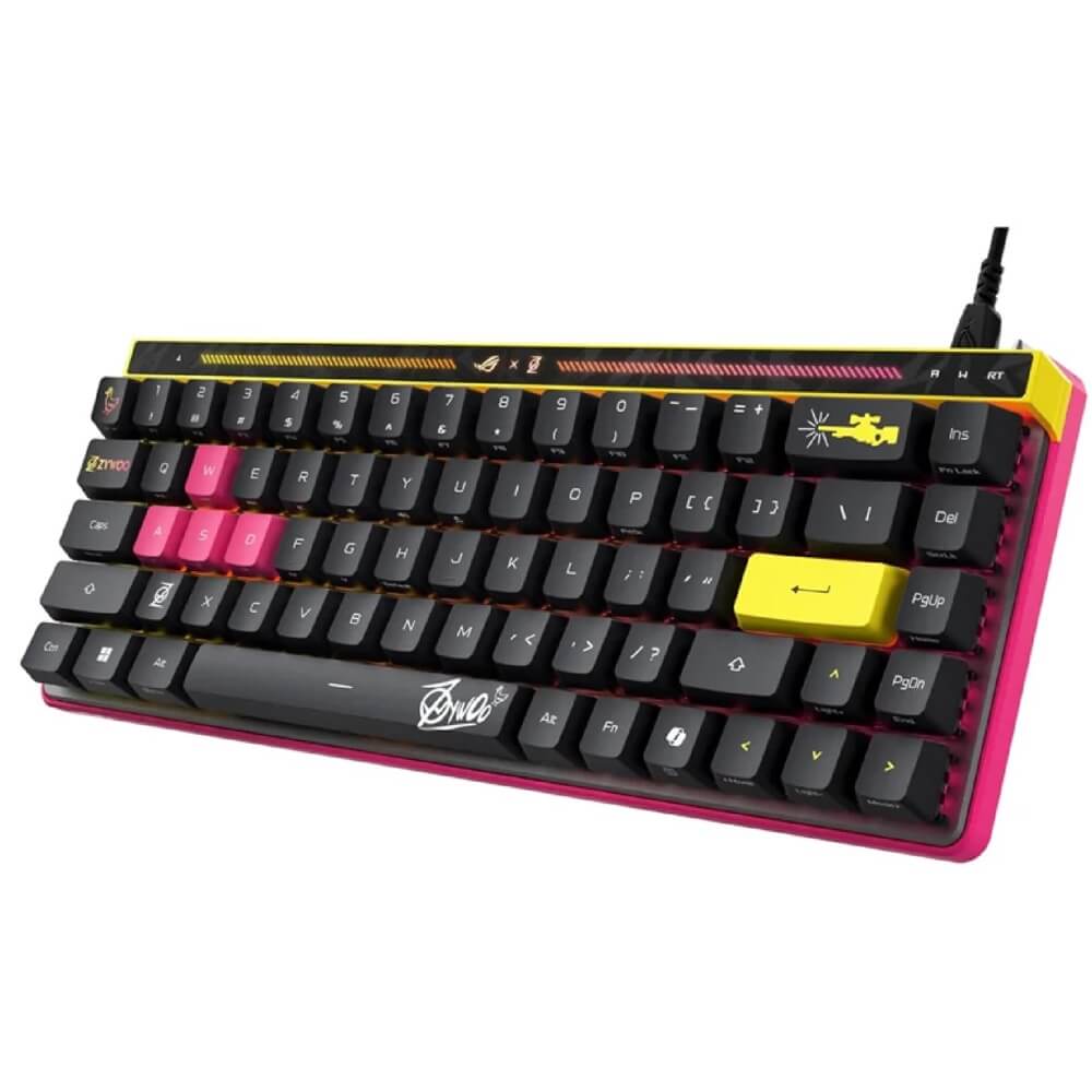 Mechanical Gaming Keyboard Asus 90MP04KE-BKUA20 ROG FALCHION ACE HFX ZYWOO, Wired, USB, Black