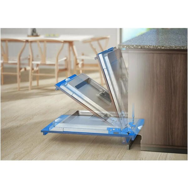 Built In Dishwasher Electrolux EEG69420W,  A+, 42Db, White
