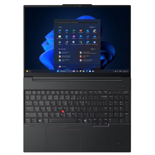 Notebook Lenovo 22AY005HGX ThinkPad E16 Gen 3, 16", Ultra 7-258V, 32GB, 1TB SSD, Integrated, Black