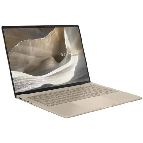 Notebook Asus UX3407NA-QD023W Zenbook A14, 14", SNAPDRAGON X2 ELITE-X2E88100, 32GB, 1TB SSD, Integrated, W11H, Beige