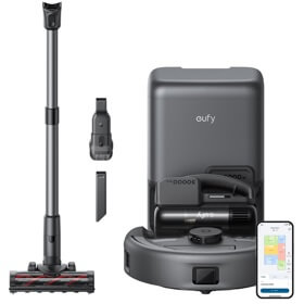 Robot Vacuum Cleaner Eufy T2070G10 3-in-1 E 20, 30000Pa, LiDAR, Black