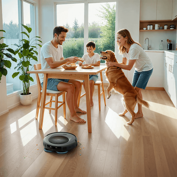 Robot Vacuum Cleaner Eufy T2280G11 Omni C20, 7000Pa, LiDAR, Black