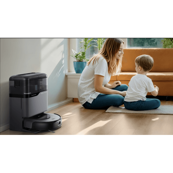 Robot Vacuum Cleaner Eufy T2280G11 Omni C20, 7000Pa, LiDAR, Black