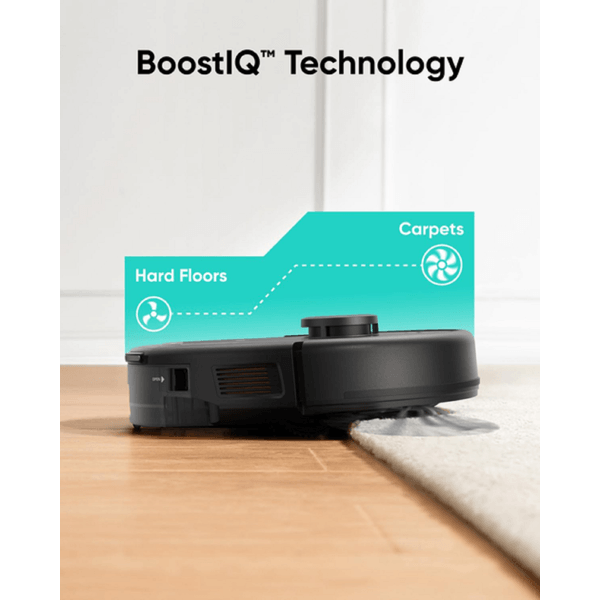 Robot Vacuum Cleaner Eufy T2268G11 Clean L60 Hybrid, 5000Pa, LiDAR, Black