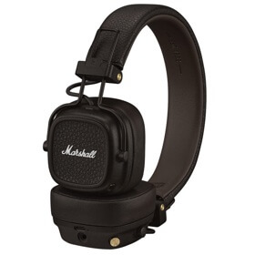 Headset Marshall 1006834 MAJOR V, Wireless, Bluetooth, 3.5mm, Brown