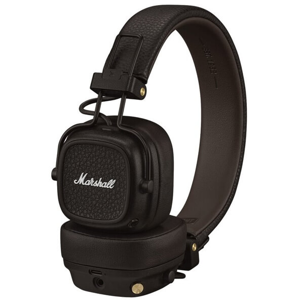 ყურსასმენი Marshall 1006834 MAJOR V, Headset, Wireless, Bluetooth, 3.5mm, Brown