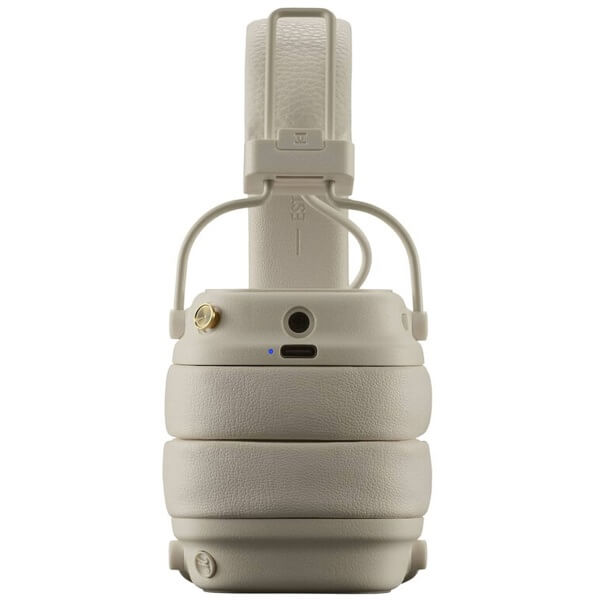 Headset Marshall 1006833 MAJOR V, Wireless, Bluetooth, 3.5mm, Cream
