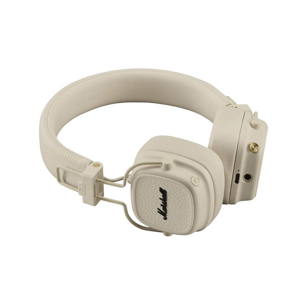 ყურსასმენი Marshall 1006833 MAJOR V, Headset, Wireless, Bluetooth, 3.5mm, Cream