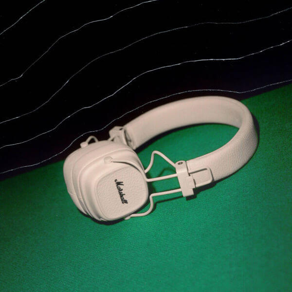 ყურსასმენი Marshall 1006833 MAJOR V, Headset, Wireless, Bluetooth, 3.5mm, Cream