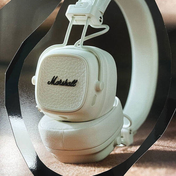 ყურსასმენი Marshall 1006833 MAJOR V, Headset, Wireless, Bluetooth, 3.5mm, Cream
