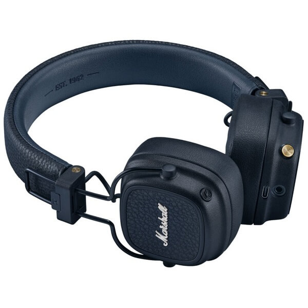 Headset Marshall 1006234 MAJOR V, Wireless, Bluetooth, 3.5mm, Blue