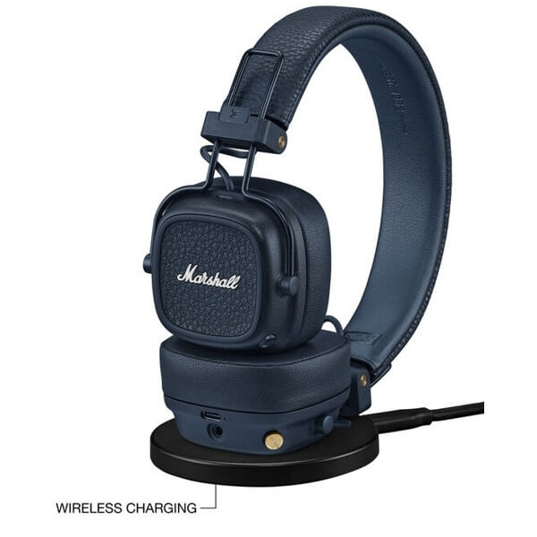 Headset Marshall 1006234 MAJOR V, Wireless, Bluetooth, 3.5mm, Blue