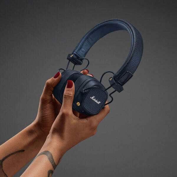 ყურსასმენი Marshall 1006234 MAJOR V, Headset, Wireless, Bluetooth, 3.5mm, Blue