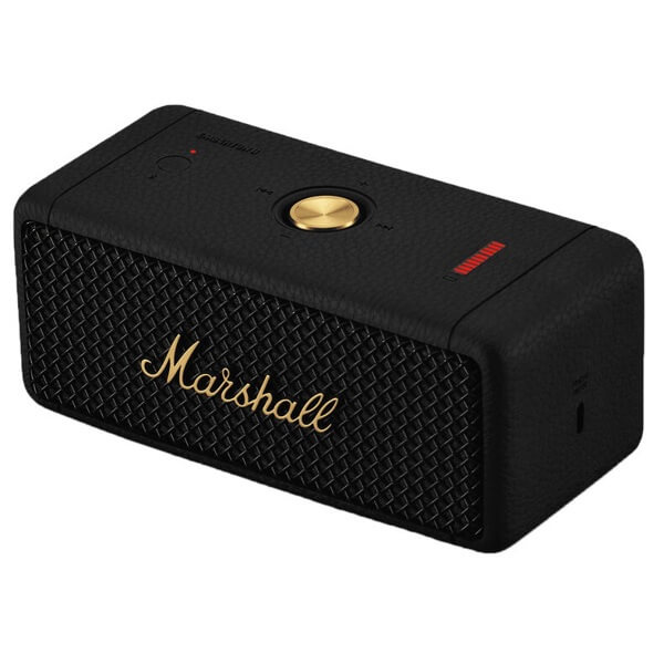 Speaker Marshall 1006234 Emberton II, 20W, Bluetooth, Black & Brass