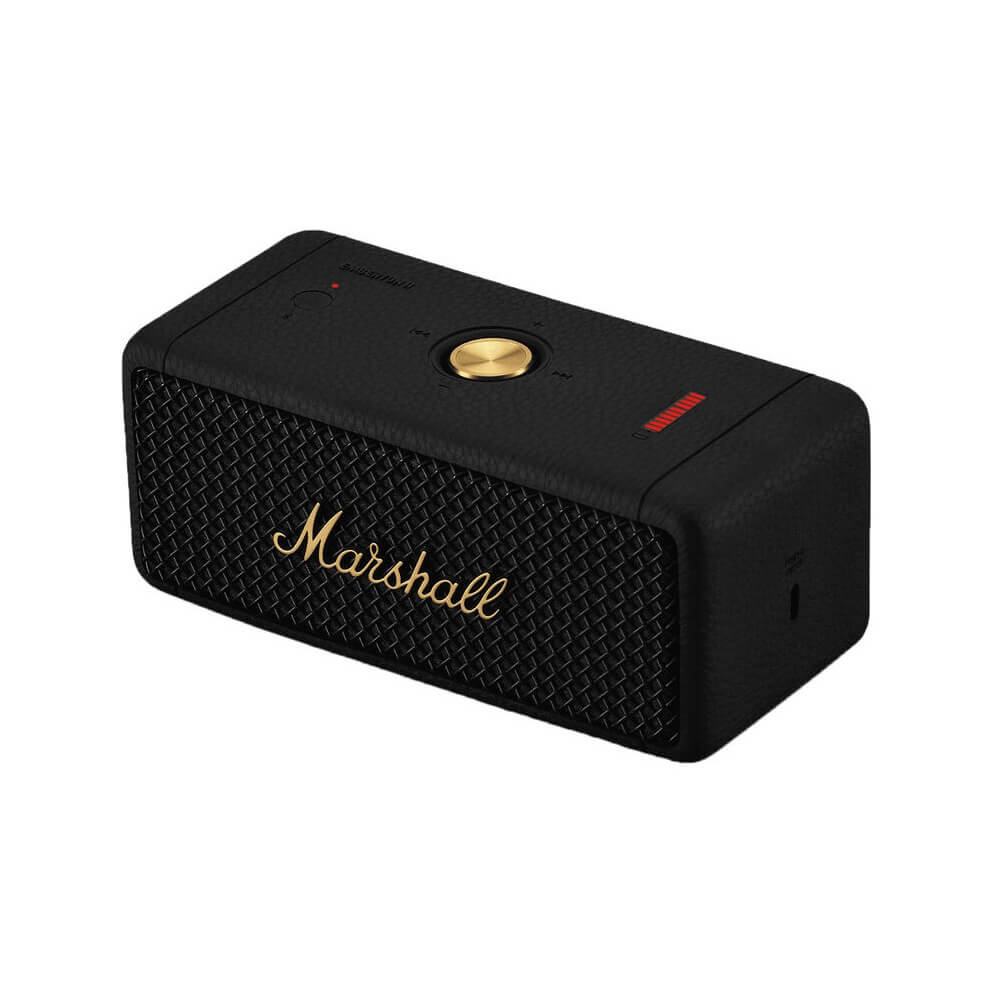 Speaker Marshall 1006234 Emberton II, 20W, Bluetooth, Black & Brass