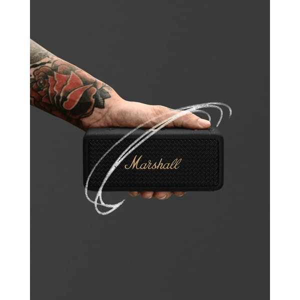 Speaker Marshall 1006234 Emberton II, 20W, Bluetooth, Black & Brass