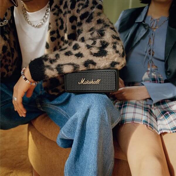 Speaker Marshall 1006234 Emberton II, 20W, Bluetooth, Black & Brass