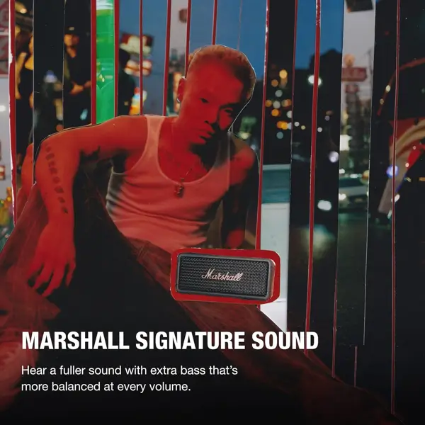Speaker Marshall 1006709 EMBERTON III, 20W, Bluetooth, Black
