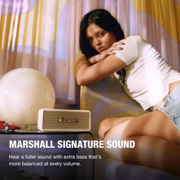 Speaker Marshall 1006712 EMBERTON III, 20W, Bluetooth, Cream