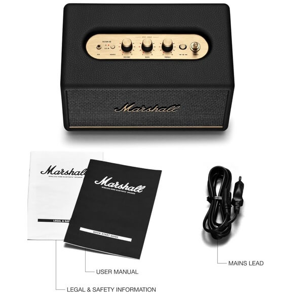 Speaker Marshall 1006004 ACTON III, 60W, Bluetooth, Black