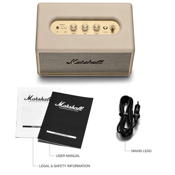 Speaker Marshall 1006005 ACTON III, 60W, Bluetooth, Cream