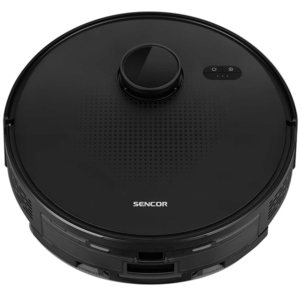 Robotic Vacuum Cleaner Sencor SRV 9085BK, 3000Pa, LiDAR laser Navigation, Black