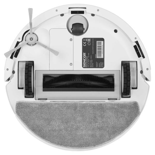 Robotic Vacuum Cleaner With APP Control Sencor SRV 7485WH, 5000Pa, LiDAR laser Navigation, White
