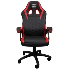 Gaming Chair E-Blue GC8006-EEC115, Black/Red