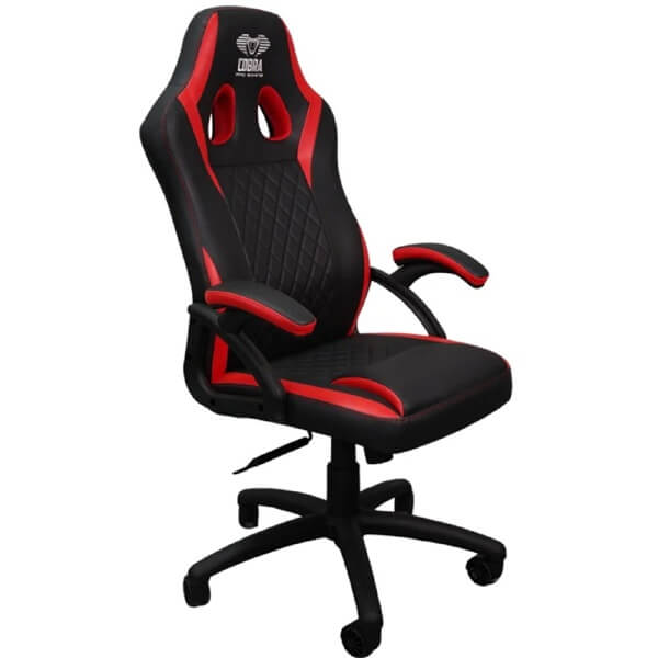 Gaming Chair E-Blue GC8006-EEC115, Black/Red