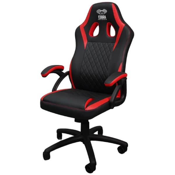 Gaming Chair E-Blue GC8006-EEC115, Black/Red