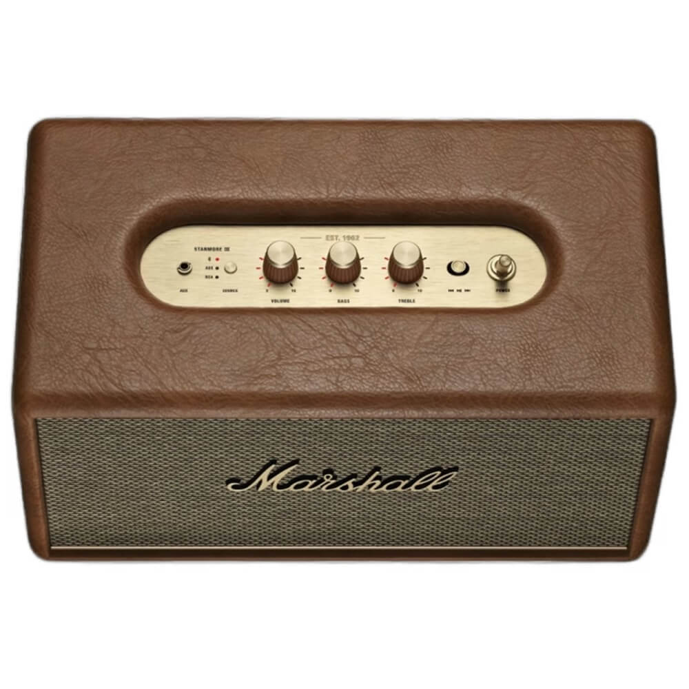 Speaker Marshall 1006080 STANMORE III, 80W, Bluetooth, AUX, RCA, Brown