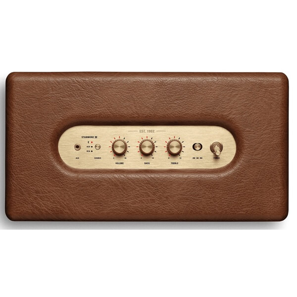 Speaker Marshall 1006080 STANMORE III, 80W, Bluetooth, AUX, RCA, Brown