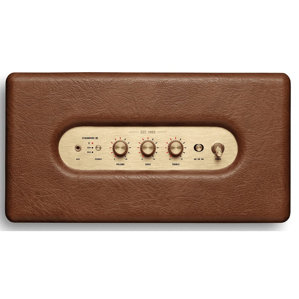 Speaker Marshall 1006080 STANMORE III, 80W, Bluetooth, AUX, RCA, Brown